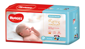 PAÑAL HUGGIES NATURAL Care P